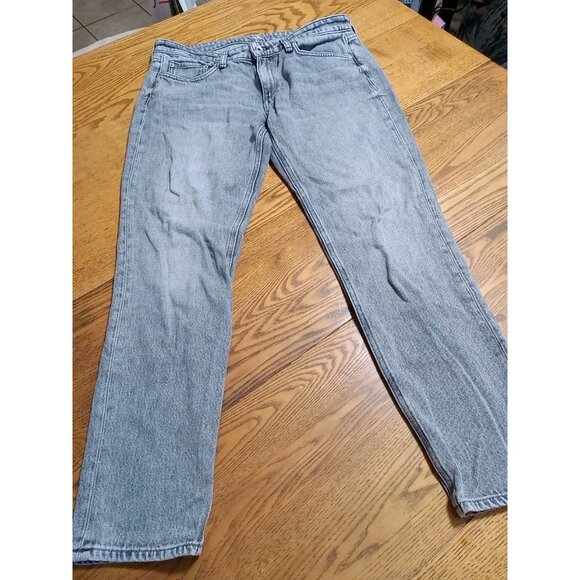 RAG & BONE Jeans Womens 28 GRAY GREY LOW RISE BOYFRIEND Preowned  Summer Winter - Picture 1 of 9